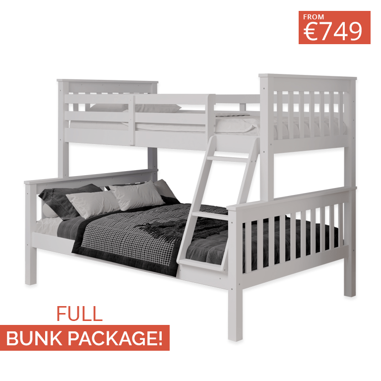 Snuggle Triple Bunk Bed Package